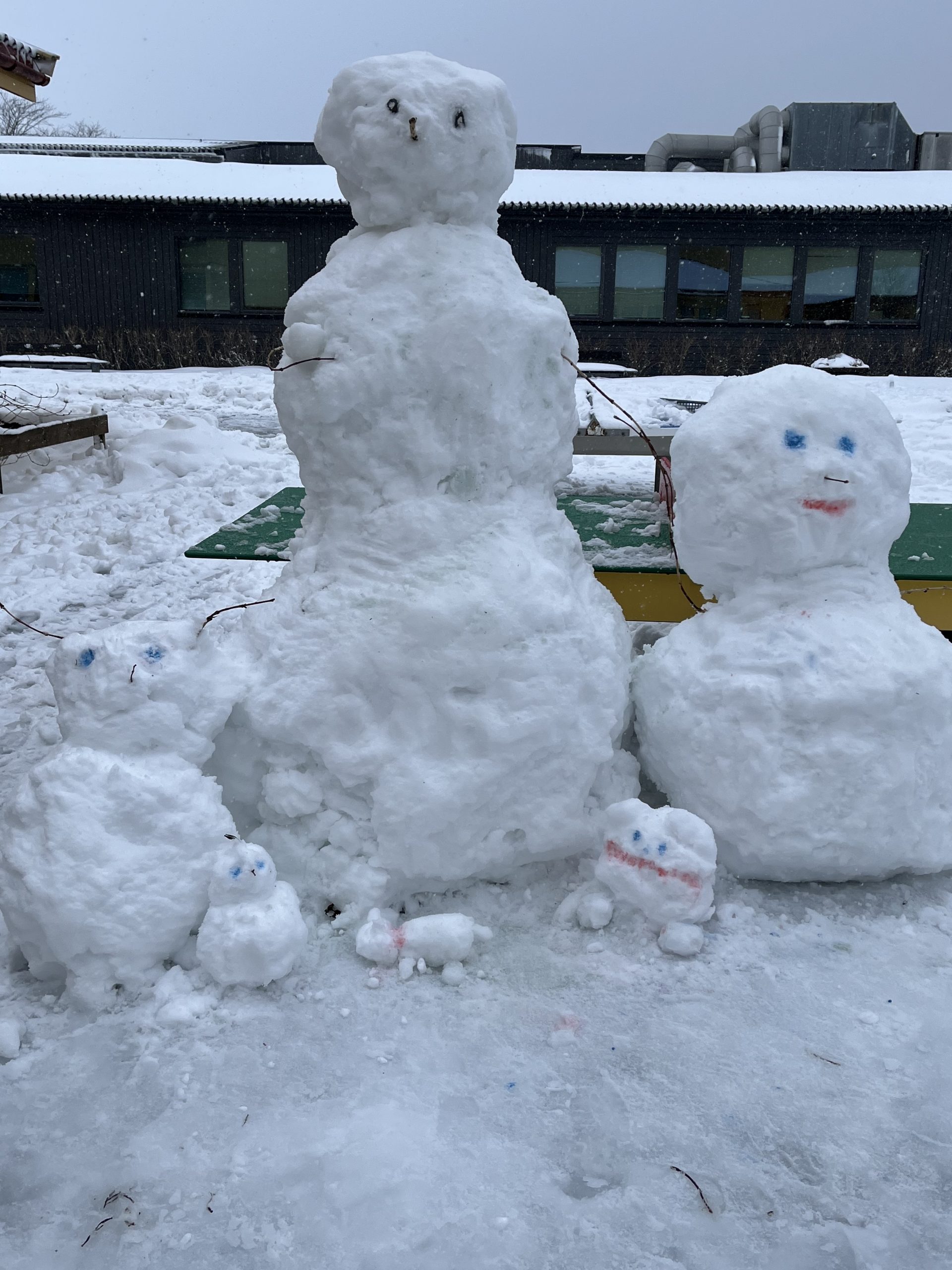 Snø til glede og frustrasjon